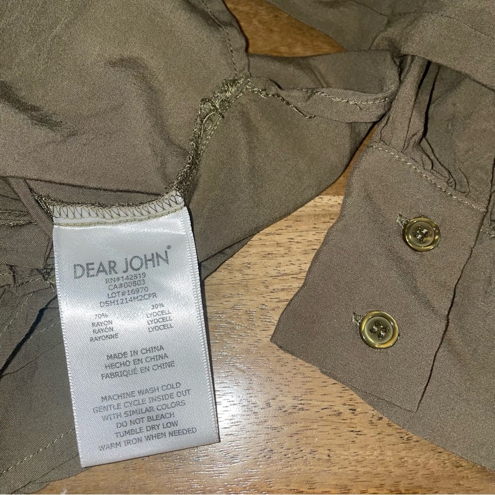 Dear John Catherine Button Down Top - image 8